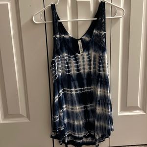 Tie dye tank top size medium